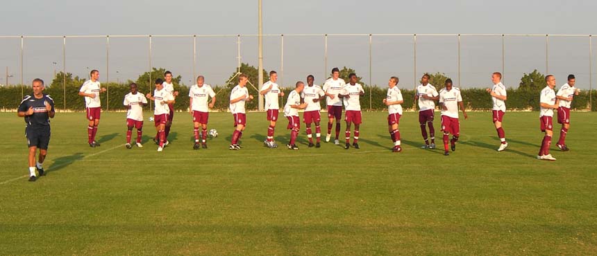 The warm-up